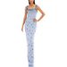 Women's Clothing Star Fashion Heavy Beaded Diamond Elastic Vest Long Dress Long Dress_ecoleips.com