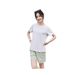 Large Size Summer New Loose Round Neck Ice Silk Quick Drying Men's And Women's Cool Short Sleeved T-shirt_ecoleips.com