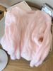 Lightweight Wave Hollow Pearl Decor Women Knit Jumper_ecoleips.com
