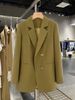 Women's Coat Long Sleeve Blazers Elegant Solid Color_ecoleips.com