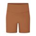 Women’s Clothing New Yoga Shorts Women's Nude Feeling No Embarrassment Line Tight Sports Three Quarter Pants Summer Fitness Yoga Clothes_ecoleips.com