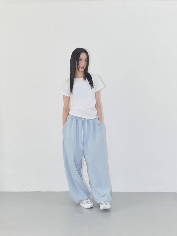 American Style Sweatpants For Women 2025 Spring Autumn New Style Loose Straight Versatile Casual Wide Leg Long Pants_ecoleips.com