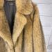 Luxury Faux Fur Coat Women's Long Trench Jacket With Notch Lapel Winter Warm Fashion Outerwear_ecoleips.com