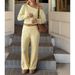 Diyun European American Casual Sports Long Sleeve Sweater And Pants Set Women's Clothing 2025 Autumn Winter_ecoleips.com