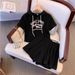 Women's Clothing Salt Sportswear Suit Female Summer Student Loose Fashion Short Sleeved Shorts Casual Two Piece Suit_ecoleips.com