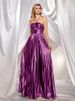 Women's Halter Neck Dress Sexy Evening Gown Split Sleeveless Gold Backless 8110_ecoleips.com