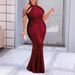 New Spring And Summer European And American Loose Hip Wrapped Sequined Dresses_ecoleips.com