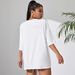 Women's Casual round Neck Short Sleeve T-Shirt Multi-Color Solid Loose Fashion Sports Top European American Style Cotton Polyester_ecoleips.com