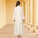MT572 Women's Beaded Appliqué Dress Elegant Banquet Dress Cross Border Factory Direct Stock Muslim Fashion_ecoleips.com