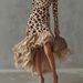 Digital Stone Fusion – V-Neck Mesh Insert Dress For Berlin Concept Stores & LA Rooftop Soirées_ecoleips.com
