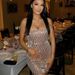 Women's Clothing Sexy Tube Top Dress Slim Hip Skirt Hot Diamond Party Dress_ecoleips.com