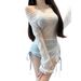 Tie-Dye Swimsuit Cover-Up Set 3-Piece, Long Sleeve Beach Dress With Bikini, Modest Tummy Control For Women_ecoleips.com