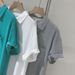 Korean POLO Collared plus Size Cotton Dress for Women Summer Casual Loose Slimming Short Sleeved over the Knee T Shirt Dress_ecoleips.com