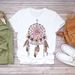 European And American Cross-border Foreign Trade Wholesale Clothing Dreamcatcher Round-neck Plus-size Short-sleeve_ecoleips.com
