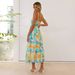 In-stock 2026 Cross-border European And American Women's Summer Fashion Seaside Vacation Long Sexy Hot Girl Strap_ecoleips.com
