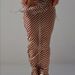 Women's Lightweight Zebra Print Midi Skirt Striped Fashion Fishtail Long Summer 2024 European American Style_ecoleips.com