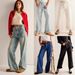 Women's Clothing New Street Fashion Non Elastic Washed Straight Wide Leg Women's Jeans_ecoleips.com
