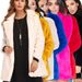 Luxury Faux Fur Coat – Oversized Long Sleeve Jacket With Detachable Collar (White/Yellow/Black/Pink/Red/Blue/Beige, S-XXXL)_ecoleips.com