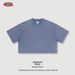 Women's Clothing Sorona Technology Round Neck Pullover Short Sleeve T-Shirt Sorona Fitness Cover Up Washed BM Mambo Female Summer Top_ecoleips.com