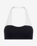 Women's Clothing Color Block Bandeau Yoga Set Padded Top High Waisted Quick Drying Hip Lifting Exercise Pants_ecoleips.com