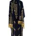 Verve Live Brocade Muslim Robe Ethnic Style Set Dress Fashion Versatile_ecoleips.com
