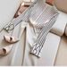 Women's Clothing High End Professional Small Striped Shirt Flared Pants Two Piece Suit_ecoleips.com
