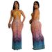 Women's Clothing Printing New Fashion Sexy Slim Hip Dress Hot Diamond Long Skirt Female_ecoleips.com