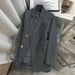 New Gray High End British Style Suit Jacket Women's French Texture Fashion Small Suit_ecoleips.com