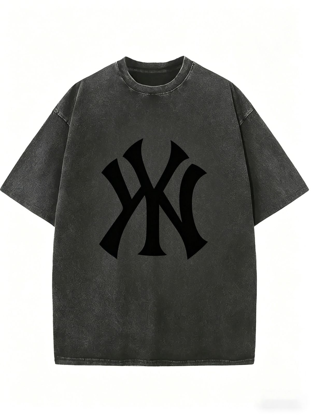Retro Washed Cotton Oversized T-Shirt, Unisex Casual Urban Tee For Trendy Daily Styling_ecoleips.com