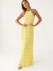 Women's Clothing Sexy Fashion Halter Neck Straps Pleated Lace Holiday Style Dress_ecoleips.com