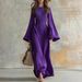 independent Site European And American Hot-selling Cross-border 2025 Western Cowboy Style Slim-fit Bell-sleeve_ecoleips.com