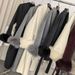 Luxury Double-Faced Wool Coat With Real Fox Fur Cuffs – Short Winter Coat For Women, Lace-Up Design, Warm & Stylish_ecoleips.com