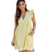 2023 Summer New European And American Lace Patchwork Hollow V-Neck Dress For Women With_ecoleips.com