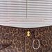 Women's High-Waisted Thigh- Revealing Denim Shorts Style Leopard Print Double Button Curved Design Hot Pants New Fashion_ecoleips.com