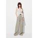 Suitable For All Seasons Wenjiu M Brand Same Style Pure Linen Summer Loose Straight Women Fashion Casual Floor-Length Magic Pants 9119_ecoleips.com