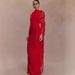 Elegant High-Waisted Sleeveless Evening Dress – Fall Vintage Bodycon Long Dress For Women (Beige, Red, Light Pink)_ecoleips.com