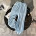 Women's Clothing Short Sleeved Sports Suits For Women New Style Fashionable Loose High End Wide Leg Pants Two Piece Suit_ecoleips.com