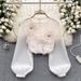 Women's Clothing Slim Fit Puff Sleeve Pullover Shirt French Style 3D Flowers Design Versatile Spring Top For Women_ecoleips.com