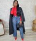 Women's High-Waisted Straight Leg Jeans – Stretch Denim Pants With Button Details & Patchwork Design (S-3XL, Blue, Streetwear Essential)_ecoleips.com
