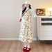 Autumn Winter New Korean Fashion Knitted Polka Dot Two-Piece Maternity Dress_ecoleips.com