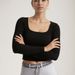 Women's Wide Collar Thread Sportswear Long Sleeved Yoga Top Internet Celebrity Style High Elastic Autumn Winter Jacket Sexy_ecoleips.com