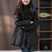 Oversized Hooded Puffer Jacket – Winter-Ready Quilted Coat, Lightweight Down Alternative, Black, Extended Sizes (M-XXXXL), Inspired Casual Chic_ecoleips.com