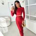 European And American Foreign Trade Women's Clothing 2026 Spring New Fashion Cropped Long-sleeve Top With Pleated_ecoleips.com