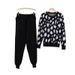 Cross-Border . Casual Fashion For Women, Height-Enhancing, Age-Reducing, Elegant Long-Sleeve Knitted_ecoleips.com