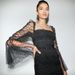 Aria Basics Aria Basics European And American Sexy Elegant Women's Dress With Bell Slimming Sleeves, Polka Dot Mesh, Party Bandage Dress, Long_ecoleips.com