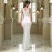 Women's Clothing Noble And Elegant Hip Dress Light Luxury Fashion Lace White Long Skirt Show Figure Dress_ecoleips.com