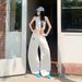 2026 Summer | American-style Patchwork Polka Dot Design Niche Trendy Brand Lazy Curved Blade Casual Pants_ecoleips.com