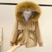 Women's Clothing Plus Velvet Thickened Winter New Style Parka Versatile Cotton Coat Women's Short Cotton Coat Loose Jacket_ecoleips.com