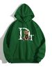 Women's Themed Cute Bear Printed Hoodie For Men And Women Long Sleeve Polyester Sweatshirt For Autumn And Winter Elegant Fashion Casual Clothing_ecoleips.com