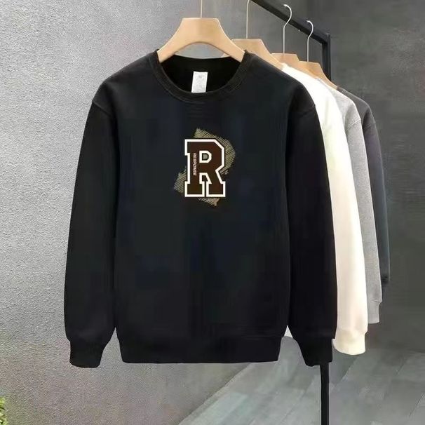 FW25 Matching Couple Cotton Crew Neck Sweatshirt - His & Hers_ecoleips.com